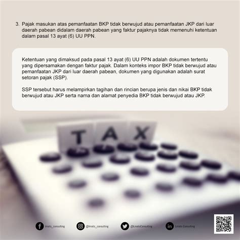 pajak masukan yang dapat diperhitungkan